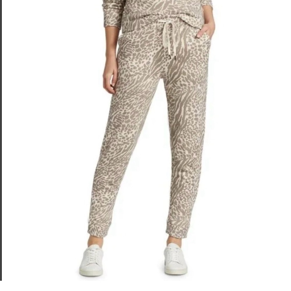Rails Oakland Joggers Natural Animal Spots Slim Fit